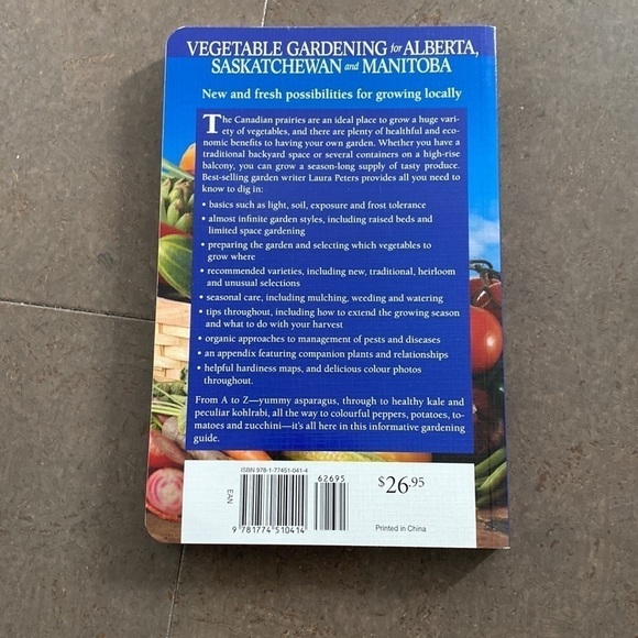 VEGETABLE gardening book for Alberta, Saskatchewan and Manitoba - Picture 2 of 2
